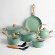 11-Piece Granite Cookware Set With Kettle Cookware Set Cookware Sets