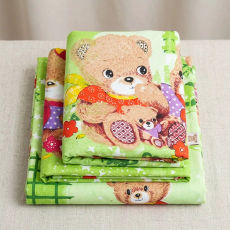 4x6 Cartoon Kids Bedsheet Set 4-Piece Bedsheet Set Bed Sheets