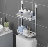 2-Layer No-Drill Multipurpose Shelf Storage Shelf Rack Wall Shelves & Ledges