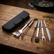 BBQ Grill Utensil Set With Storage Bag BBQ Tool Set Kitchen Utensil Sets