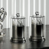 Light Luxury Toothpick And Cotton Swab Box Small Essentials Storage Box Toothpick Holders & Cases