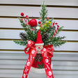 Small Santa Christmas Centrepiece Christmas Centrepiece Seasonal & Holiday Decorations