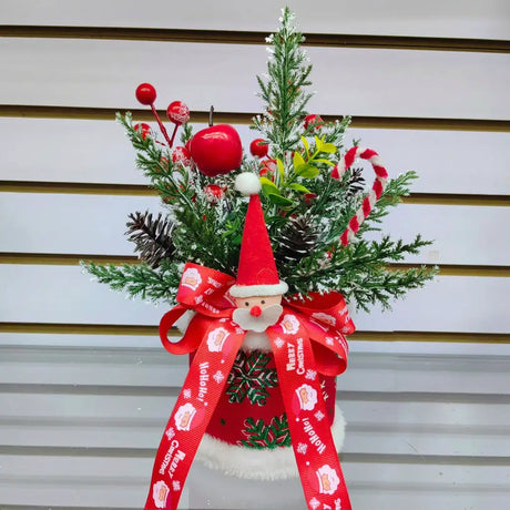 Small Santa Christmas Centrepiece Christmas Centrepiece Seasonal & Holiday Decorations