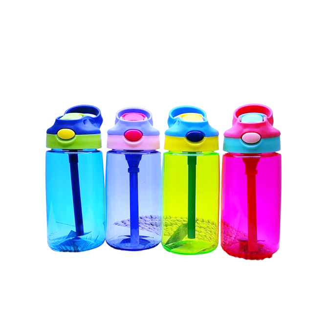 Children Adult Portable 500ml Capacity BPA-free Outdoor Sports Water Bottle Straw Cup Bottle | Travel | Adventure Drinking Water Bottle | Multiple Colors- Furaha Finds Kenya