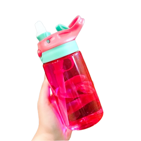 Children Adult Portable 500ml Capacity BPA-free Outdoor Sports Water Bottle Straw Cup Bottle | Travel | Adventure Drinking Water Bottle | Multiple Colors- Furaha Finds Kenya