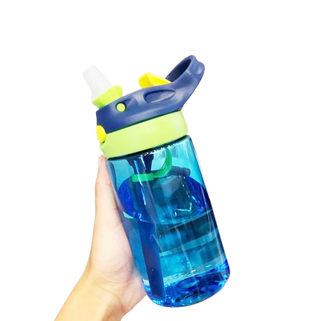 Children Adult Portable 500ml Capacity BPA-free Outdoor Sports Water Bottle Straw Cup Bottle | Travel | Adventure Drinking Water Bottle | Multiple Colors- Furaha Finds Kenya