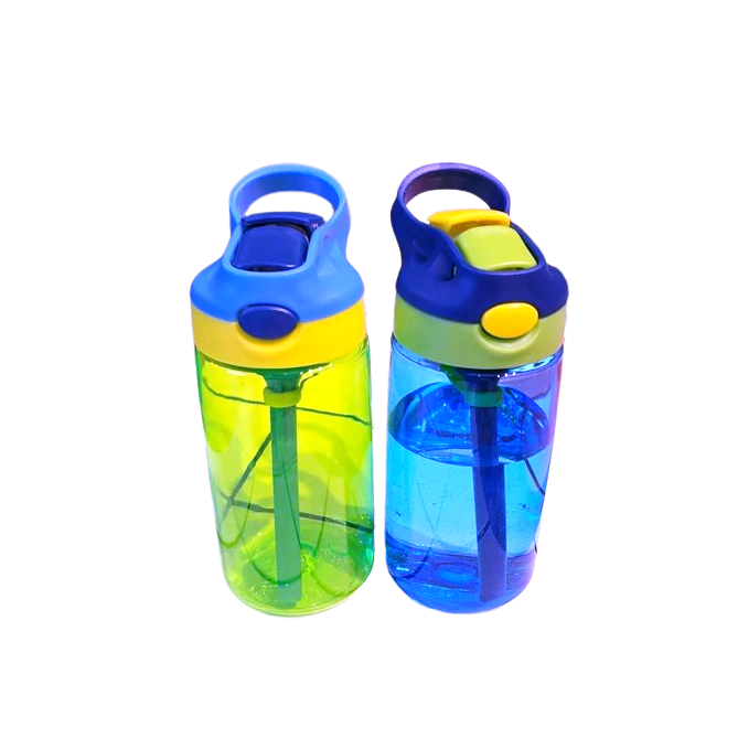 Children Adult Portable 500ml Capacity BPA-free Outdoor Sports Water Bottle Straw Cup Bottle | Travel | Adventure Drinking Water Bottle | Multiple Colors- Furaha Finds Kenya