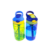 Children Adult Portable 500ml Capacity BPA-free Outdoor Sports Water Bottle Straw Cup Bottle | Travel | Adventure Drinking Water Bottle | Multiple Colors- Furaha Finds Kenya