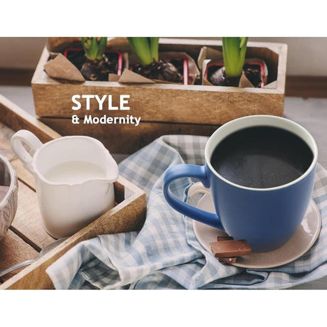 6 Piece Jumbo Tea Mugs.- Furaha Finds Kenya