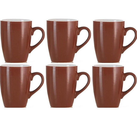 6 Piece Jumbo Tea Mugs.- Furaha Finds Kenya