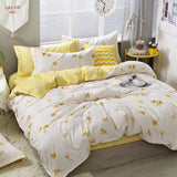 Extra King Size 7 ft x 8 ft Duvet Cover Set  |Soft Cotton Blend Fabric, Includes 2 Pillowcases | Ideal For Master Bedrooms and Large Beds