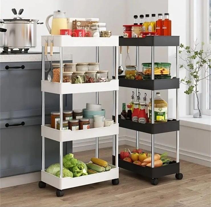 Furaha Finds 4 layer multipurpose storage rack.