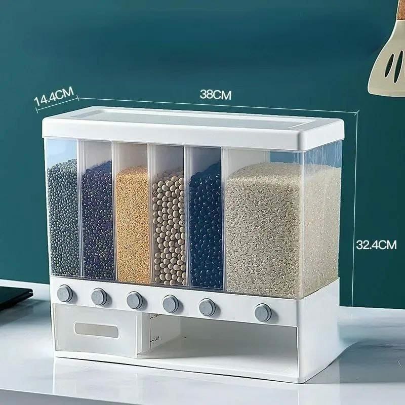 Furaha Finds Cereal Dispenser.