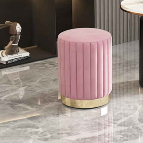 Light Luxury Makeup Stools Round Vanity Chairs with Storage