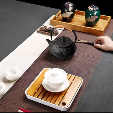 900ml Cast Iron Japanese Teapot Set with Infuser and Strainer- Furaha Finds Kenya