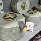 Luxurious Round Insulated Hotpots Set - 3 Piece (1.5L, 2L, 2.5L) Kitchenware Insulated Bags