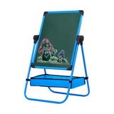 Magnetic Erasable Drawing Board 48×58cm - Double Sided ABS with Storage Tray