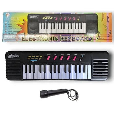 32 Keys Educational Kids Piano with Mic - Digital Keyboard Musical Toy