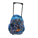 Kids' Trolley Backpack - Cute Cartoon Character with Smooth Wheels PP1-Grade 2