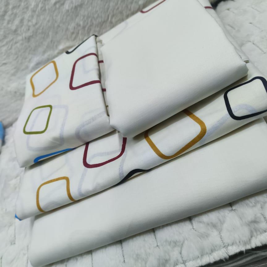 Cotton Printed Bedsheet Set - 6x7 ft