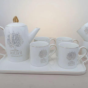 Luxurious Breakfast Tea Set - 8 Pieces Kitchen & Dining Tea Sets