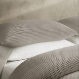 Waffle Bed Coverlet Set with Pillow Cases