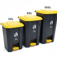 Big Capacity Dustbin - 100 Litres Home & Living Trash Cans