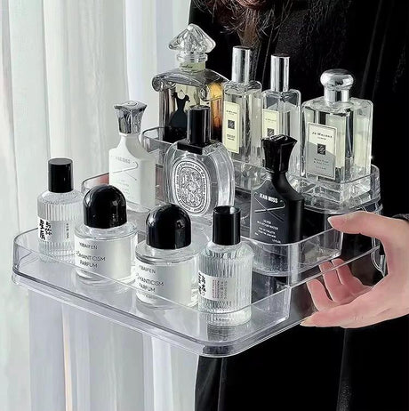 3 Layer Acrylic Multipurpose Display Rack Home & Living Household Storage Caddies