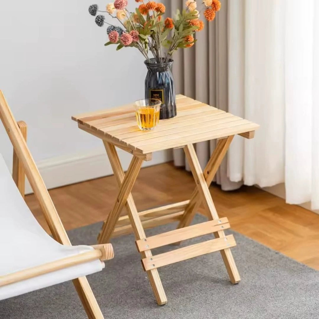 Bamboo Foldable Table Furniture Outdoor Tables