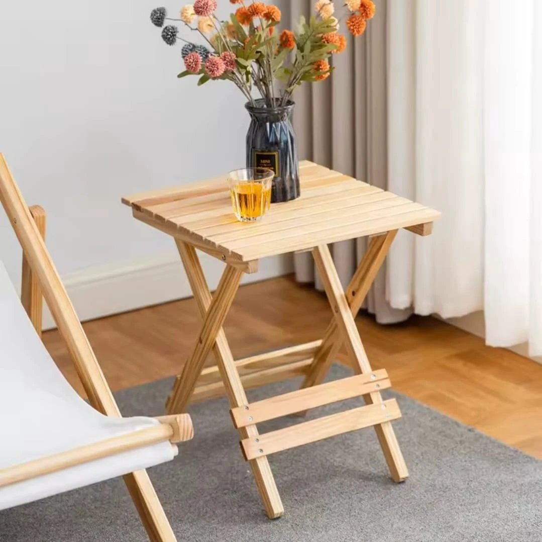Bamboo Foldable Table Furniture Outdoor Tables