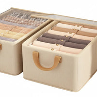 Foldable Multipurpose Organizer / Jeans Organizer with Cover Home & Living Closet Organizers