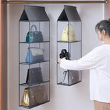 Layer Bag Organizer - Wardrobe Storage Bag for Handbags and Tote Bags
