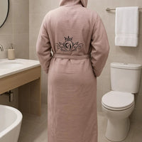 Royal King Size Bathrobe - Luxury Spa Quality Robe Home & Garden Robes