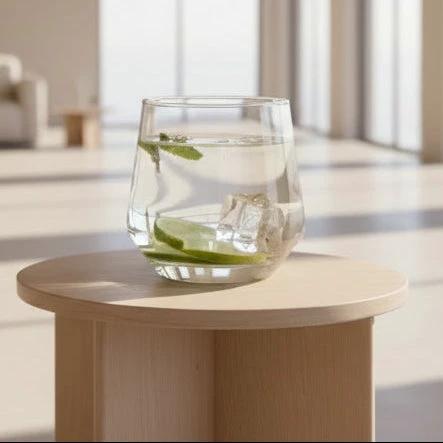 Moonlight Deli Glasses Set of 6 - 370ml Kitchen & Dining Tumblers