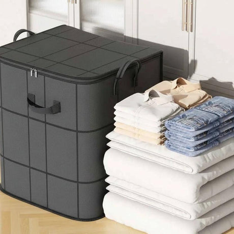 2 Piece Non-Woven Storage Bags Set 50x50x60cm and 60x50x70cm Home & Garden Household Storage Bags