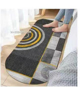 Warm Soft Oval Bedside Mat 60x180cm Easy Clean Bedroom Living Room Floor Rug Home & Garden Rugs