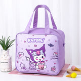 Cartoon Themed Insulated Lunch Bag Kids School Lunch Box Cooler Bag