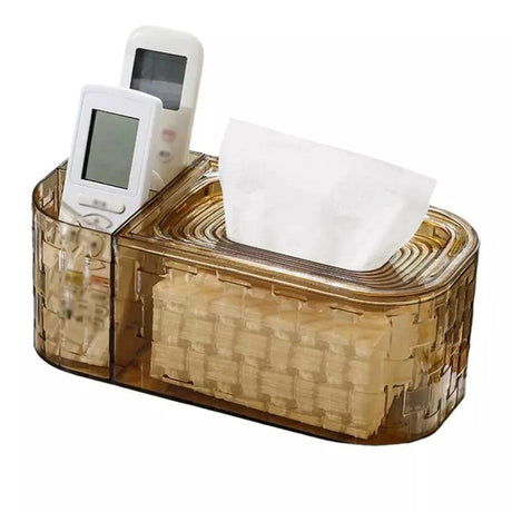 Automatic Drop Tissue Storage Box PET Waterproof 25x12x9.5cm Home & Garden Facial Tissue Holders