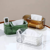 Automatic Drop Tissue Storage Box PET Waterproof 25x12x9.5cm Home & Garden Facial Tissue Holders