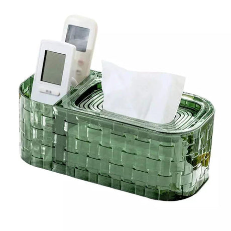Automatic Drop Tissue Storage Box PET Waterproof 25x12x9.5cm Home & Garden Facial Tissue Holders