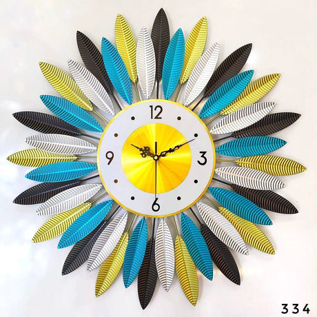 Metallic Demii Wall Clock Home & Garden Wall Clocks