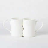 6 Piece Love Handle Ceramic Cup Set With Heart Shaped Handles For Coffee And Tea Kitchen & Dining Mugs