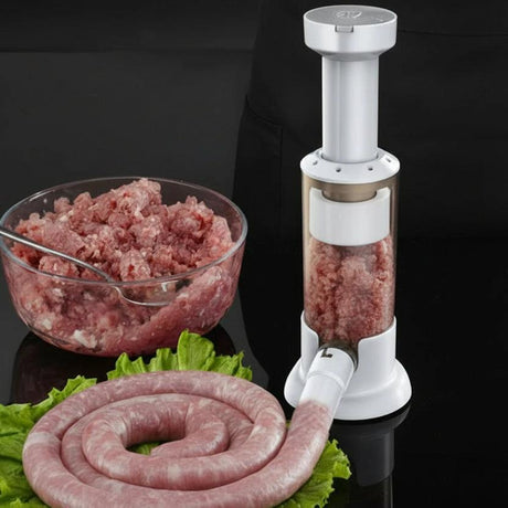 Manual Sausage Stuffer Horizontal Design 2.2lb Canister Sausage Maker Machine Kitchen & Dining Food Dispensers