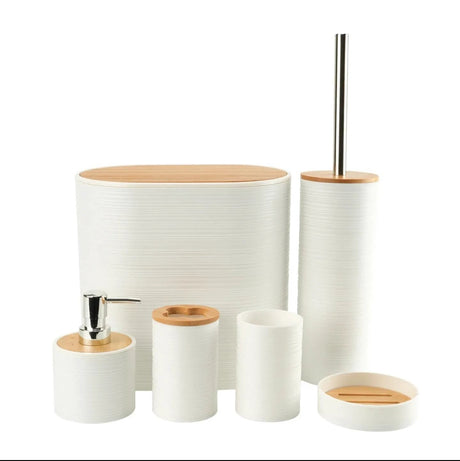 6Pc Bathroom Accessories Set Elegant Design For Modern Homes Bathroom Accessories Bathroom Accessories