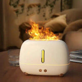 Portable Colorful Cool Mist USB LED Fire Flame Humidifier & Aroma Diffuser Home & Garden Humidifiers