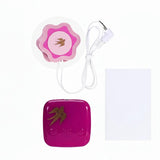 Portable USB Rechargeable Menstrual Cup Massager Period Pain Relief Heating Vibration Health & Beauty Electric Massagers
