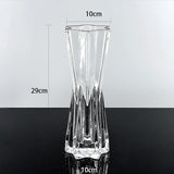 Heavy Glass Star Vase Home & Garden Vases