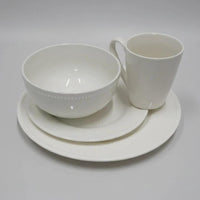 24pc Ceramic Dotted Dinner Set Kitchen & Dining Dinnerware Sets