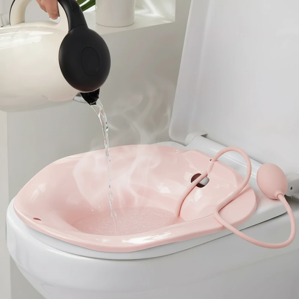 Yoni Sitz Bath Basin For Vaginal Hygiene And Herbal Soaks Home & Garden Feminine Sanitary Supplies