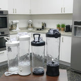 600ml Rechargeable Electric Blender 4000mAh 150W 6 Blades Pulse Blend Waterproof Detachable Kitchen & Dining Food Blenders